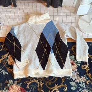 Molly Bracken Lili‎ Sidonio argyle sweater. Worn once